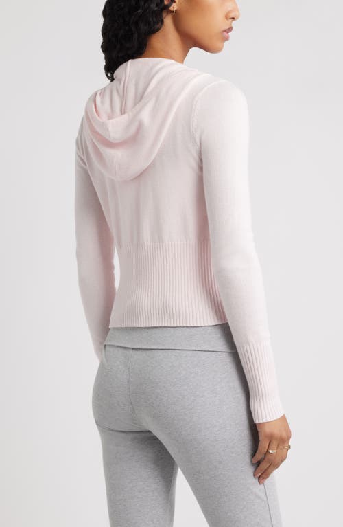 Bp. Fitted Cotton Blend Hoodie In Pink