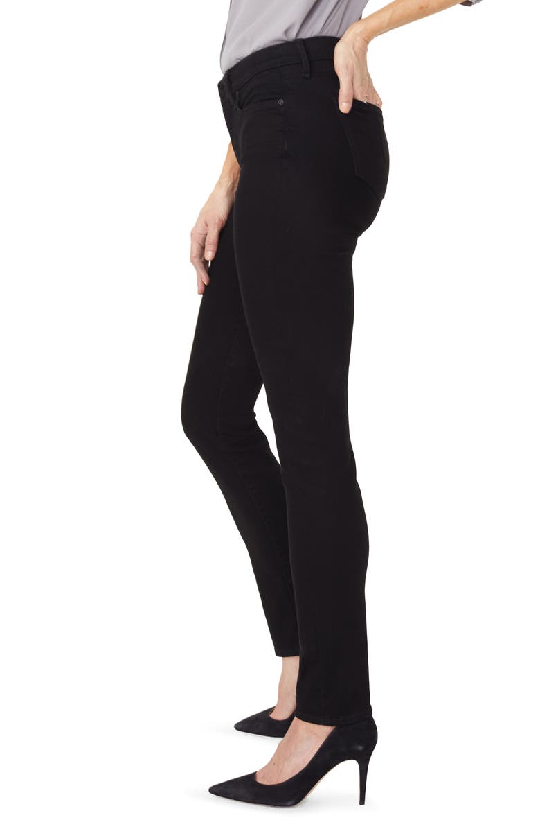 NYDJ Alina Legging Jeans, Alternate, color, Black