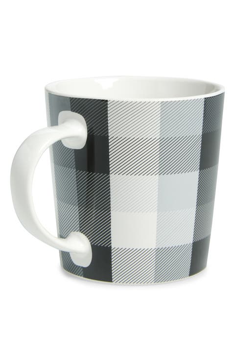 Kingbird Plaid Ceramic Mug