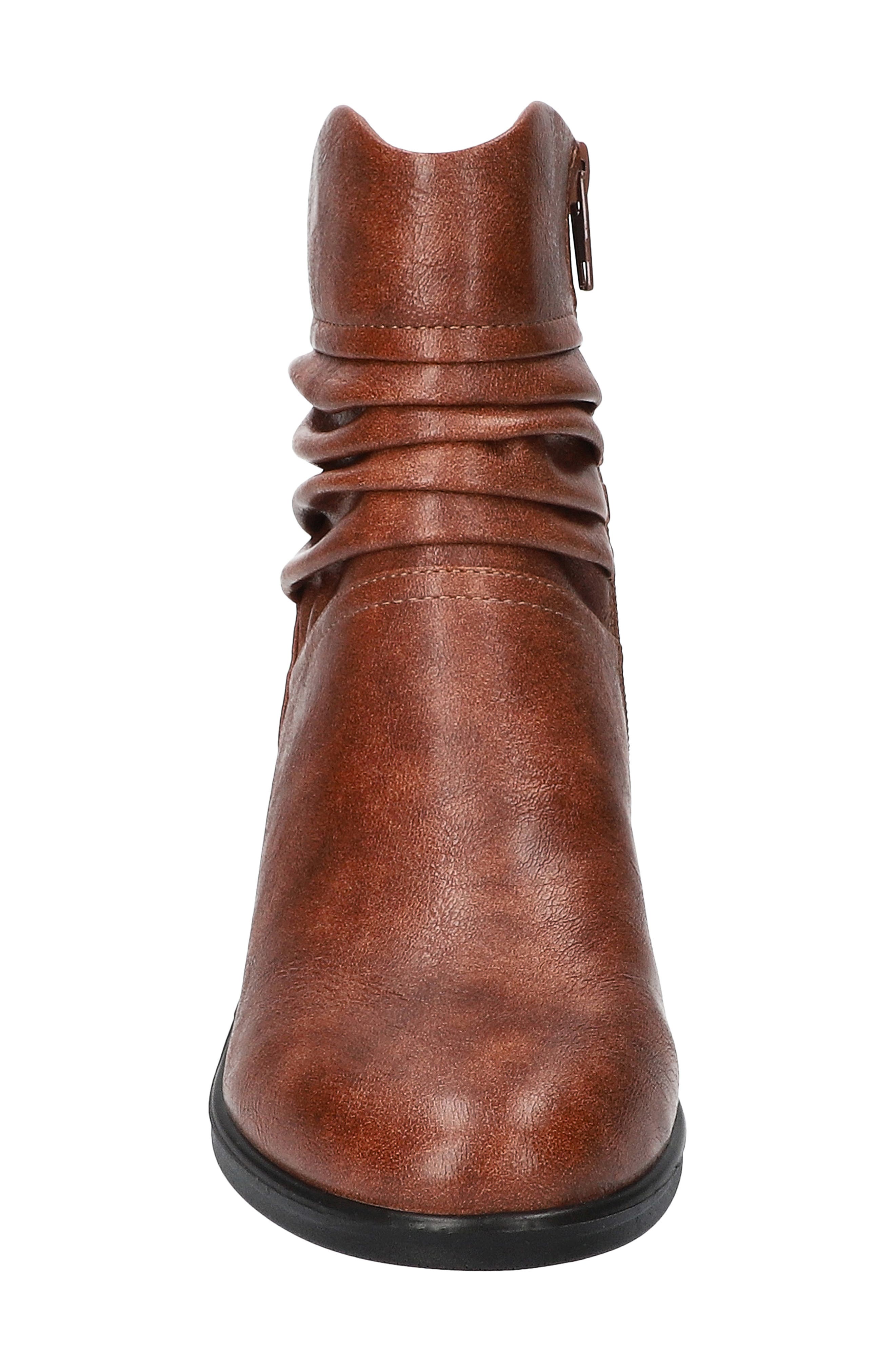 Bess Faux Leather Bootie, Alternate, color, TAN
