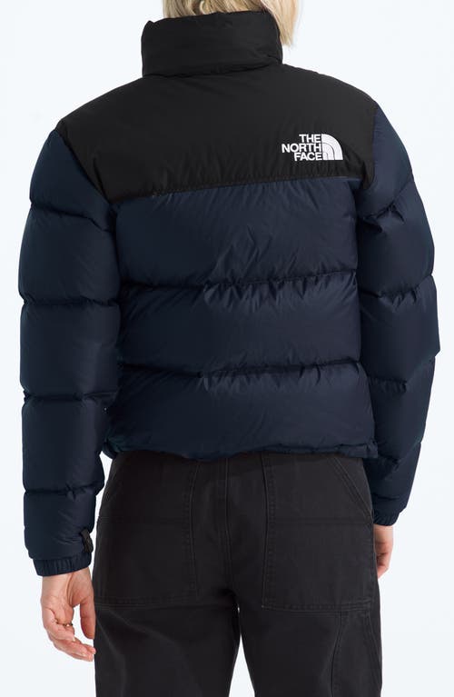 The North Face Versatile Puffer Jacket Adjustable Features In Blue