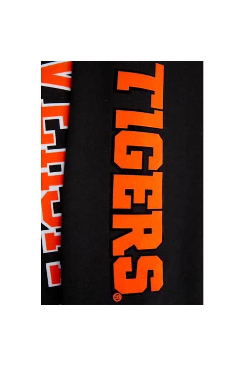 Men's Pro Standard Black Clemson Tigers Classic Stacked Logo Pullover Hoodie, Alternate, color, Black
