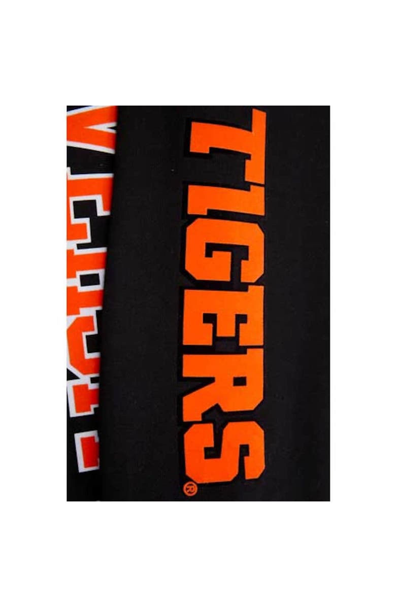 PRO STANDARD Men's Pro Standard Black Clemson Tigers Classic Stacked Logo Pullover Hoodie, Alternate, color, 