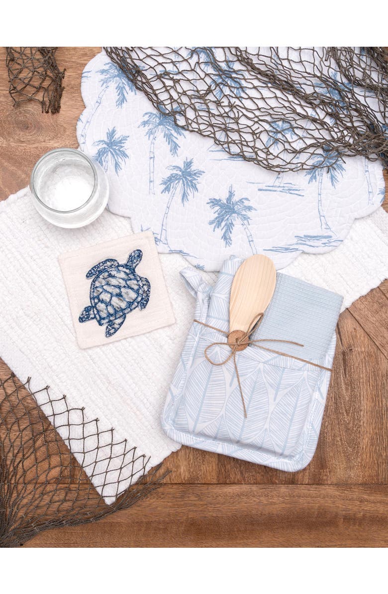 C&F Home Blue Paradise Set of 6 Cloth Napkins, Alternate, color, Blue