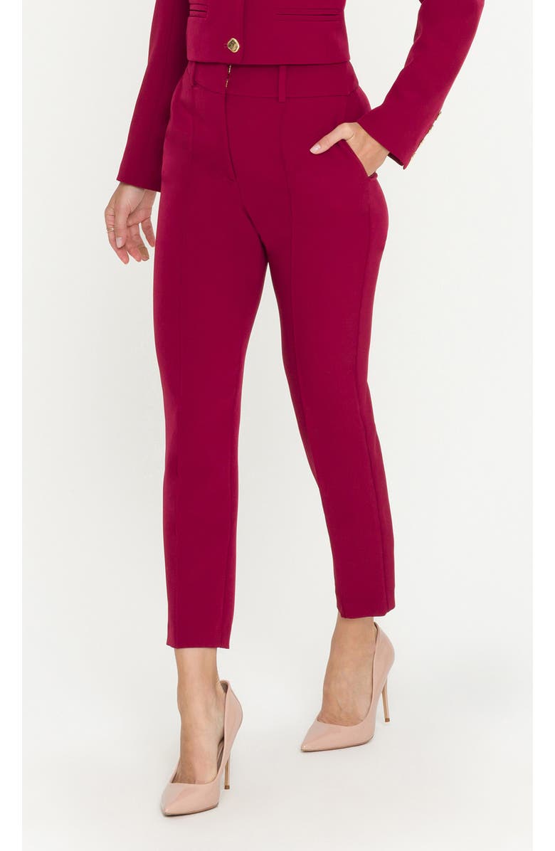 Generation Love Tula Crepe Pants, Alternate, color, Red