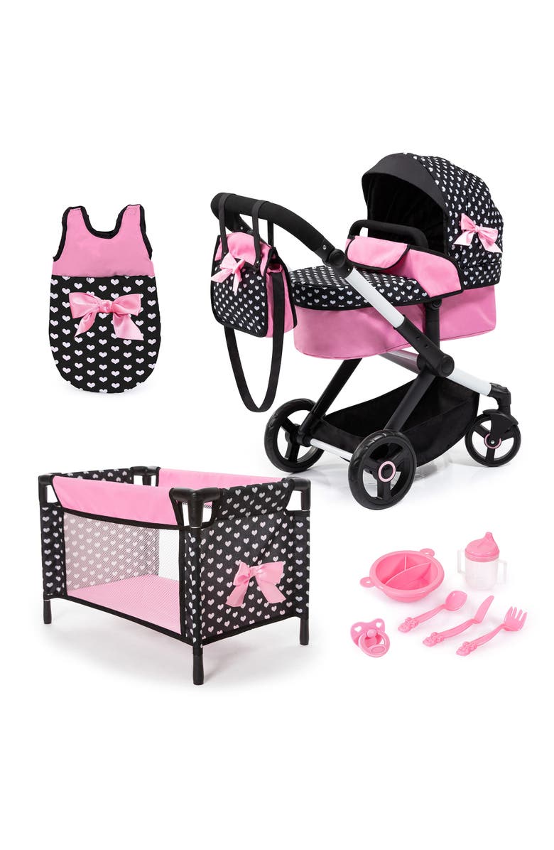 Bayer Design Xeo Mega 10Piece Set Pram, Bed, Handbag & Accessories, Main, color, Multicolored