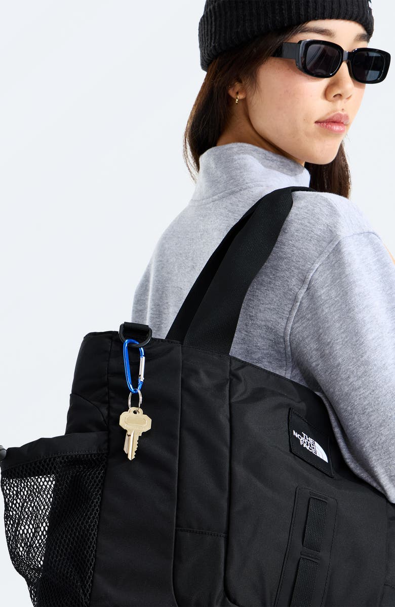 The North Face Hot Shot Water Repellent Tote, Alternate, color, Tnf Black