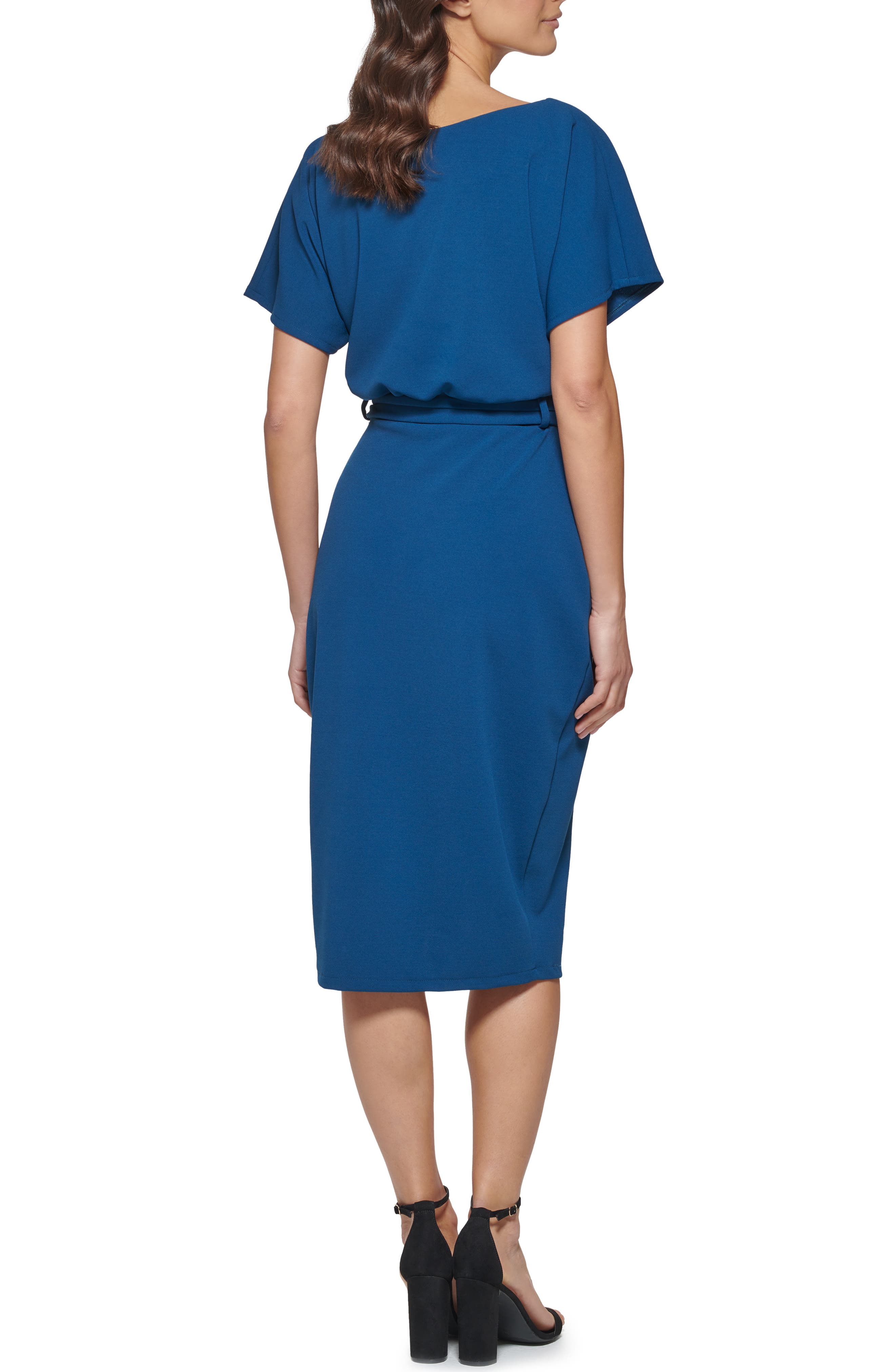 Tie Front Blouson Dress - image 4