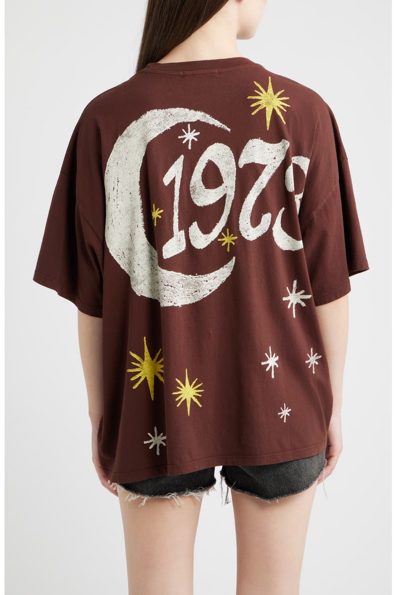 Fleetwood Mac 1973 Doodle Graphic T-Shirt, Alternate, color, BROWN