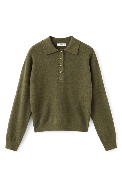 Polo Sweater (Regular & Plus)