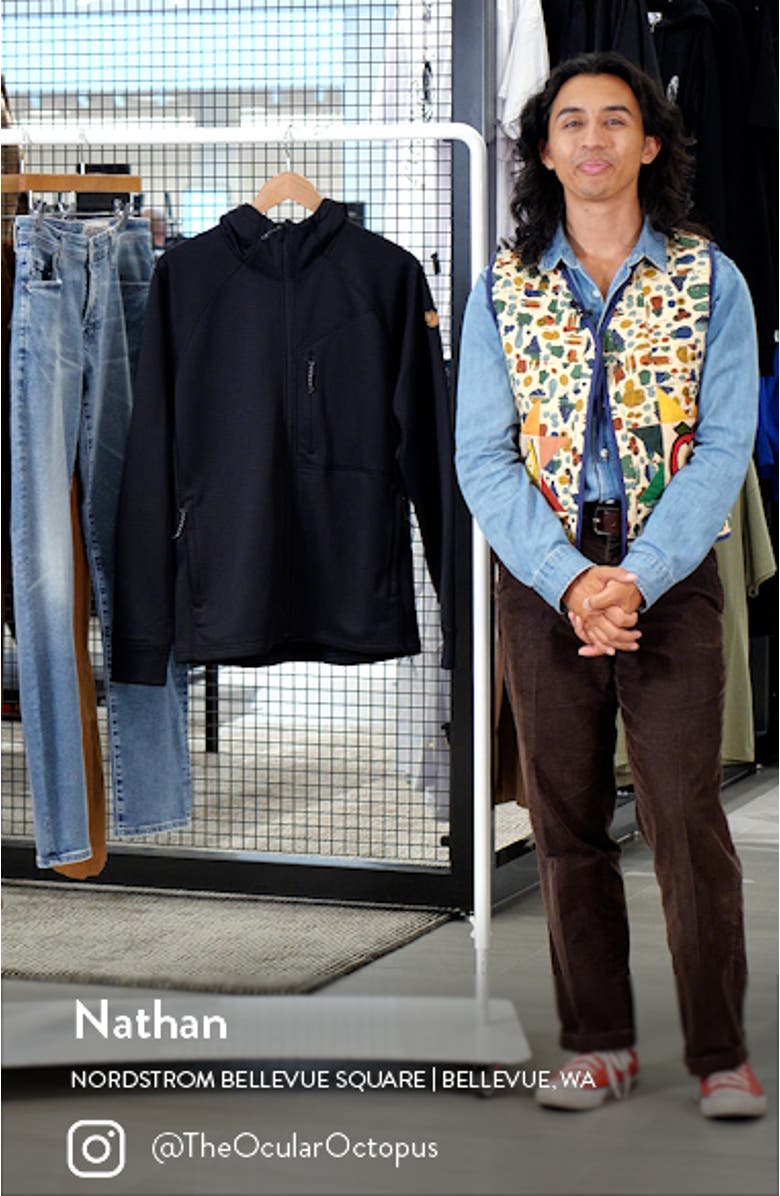 Abisko Grid Fleece Hoodie, sales video thumbnail