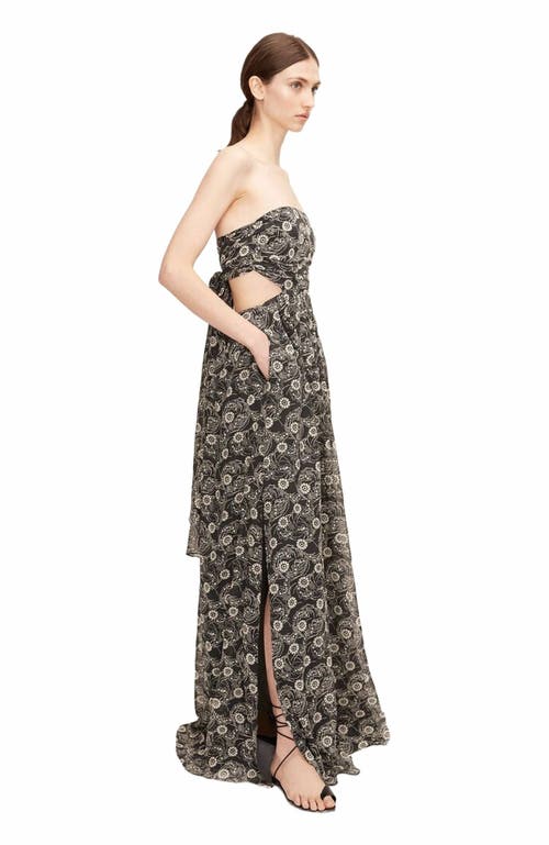 Rebecca Taylor Monarch Fleur Whisper Front Dress In Multi