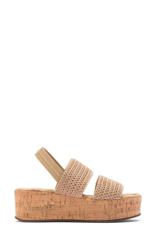NORDSTROM RACK NORDSTROM RACK CASSIE PLATFORM WEDGE SLINGBACK SANDAL