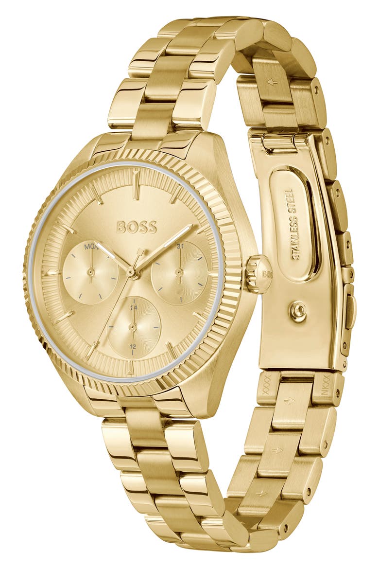 Sage Sport Bracelet Watch, 34mm, Alternate, color, GOLD