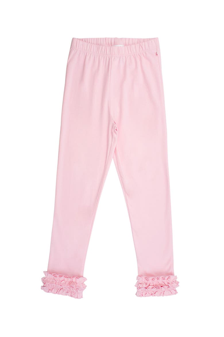 Girls Ruffle Leggings, Main, color, Pink