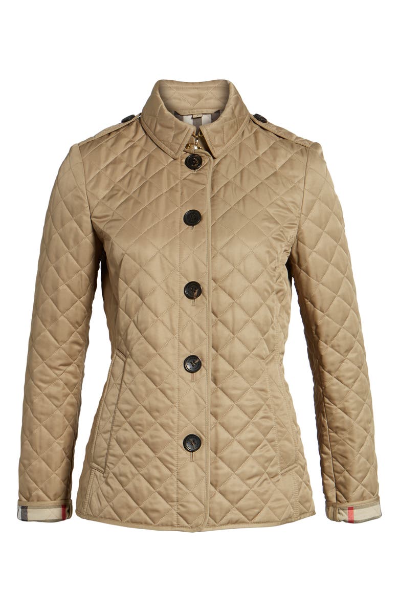 Burberry Ashurst Quilted Jacket, Main, color, 
