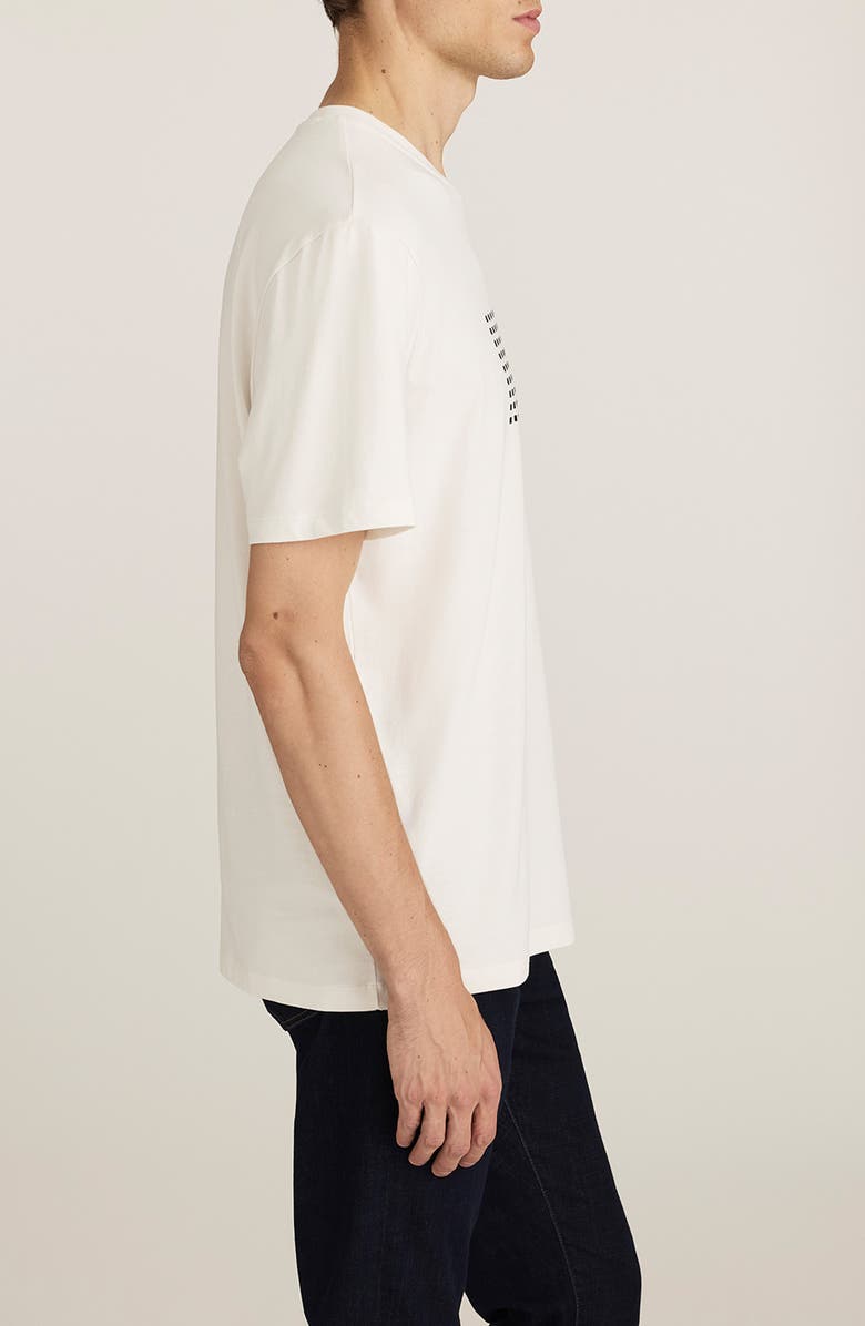 Mavi Jeans Texture Graphic T-Shirt, Alternate, color,