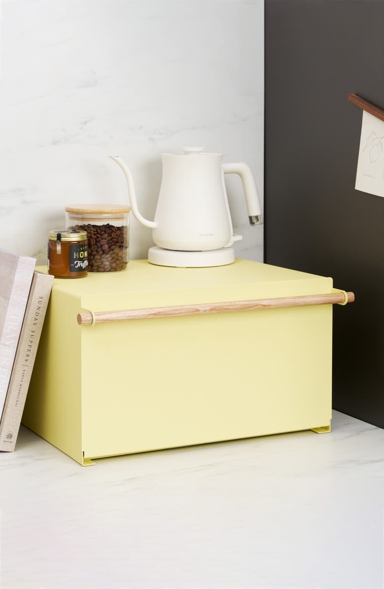 Yamazaki Bread Box, Alternate, color, Yellow