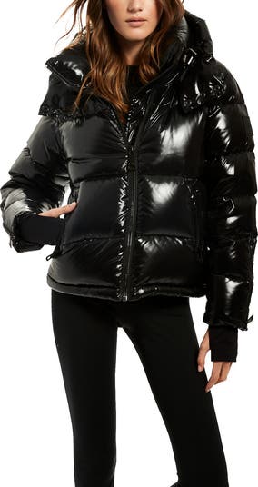 Remy Water Resistant Hooded Down Coat