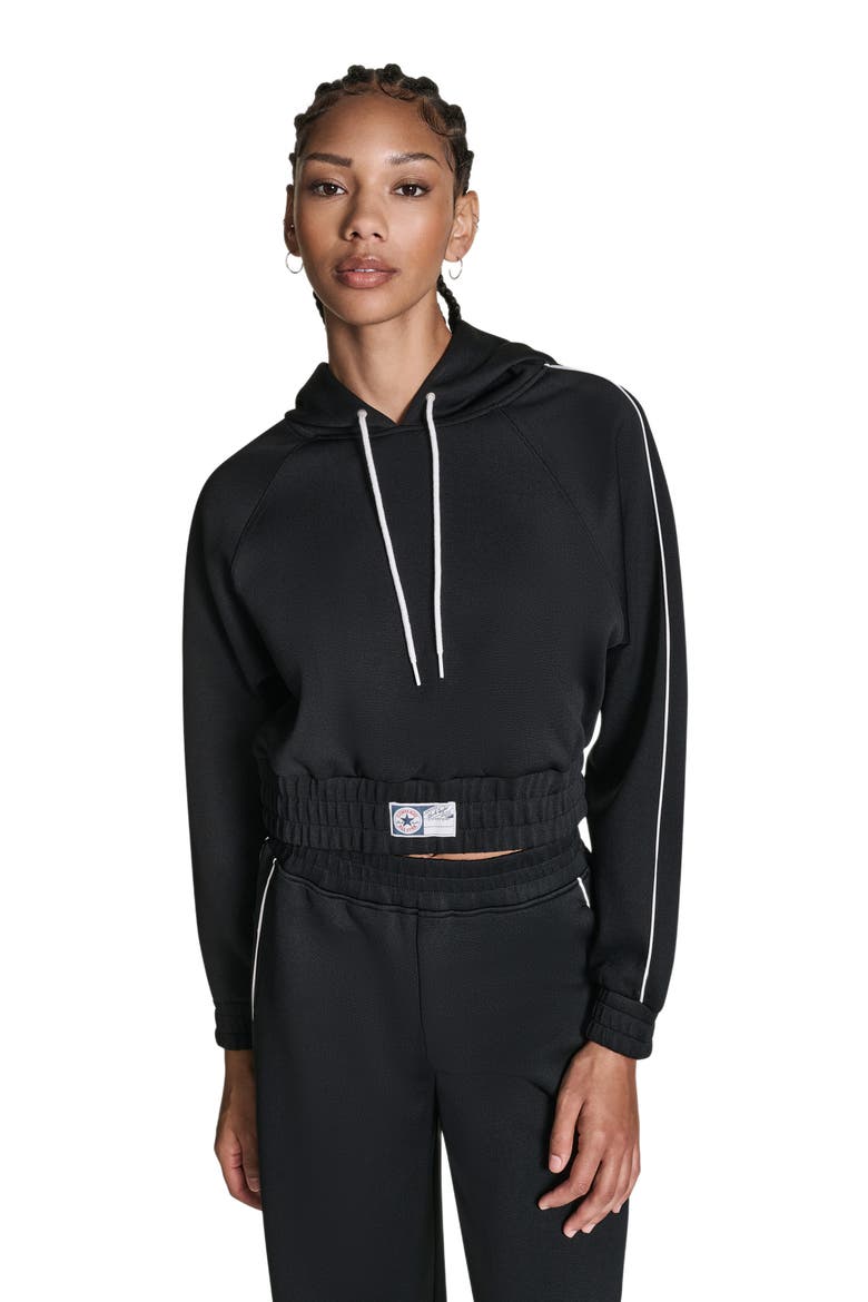 Knock Out Hoodie, Alternate, color, CONVERSE BLACK