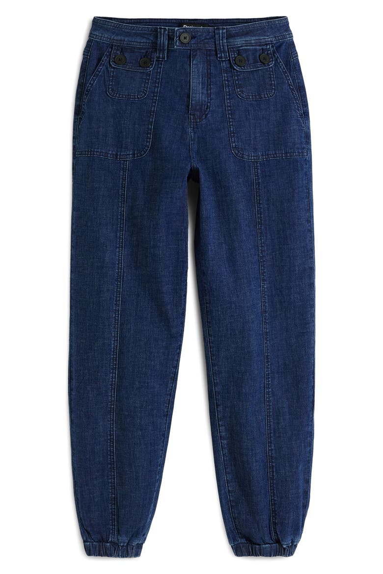 Denim Joggers, Alternate, color, MEDIUM BLUE