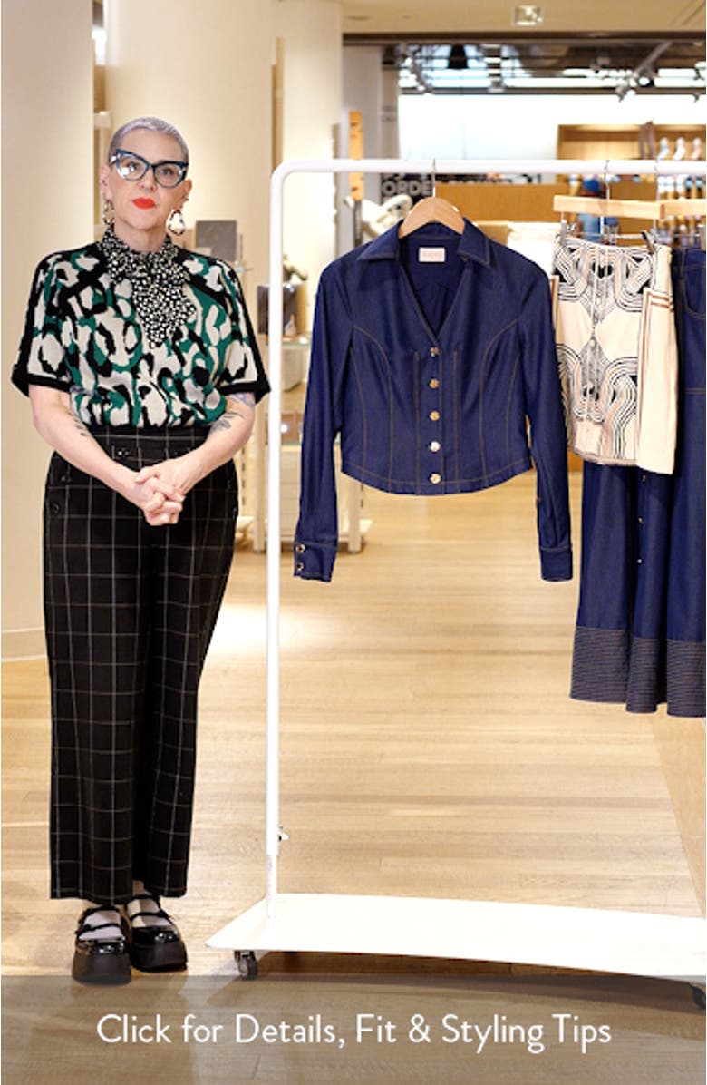 Biffy Cape Denim Jacket, sales video thumbnail