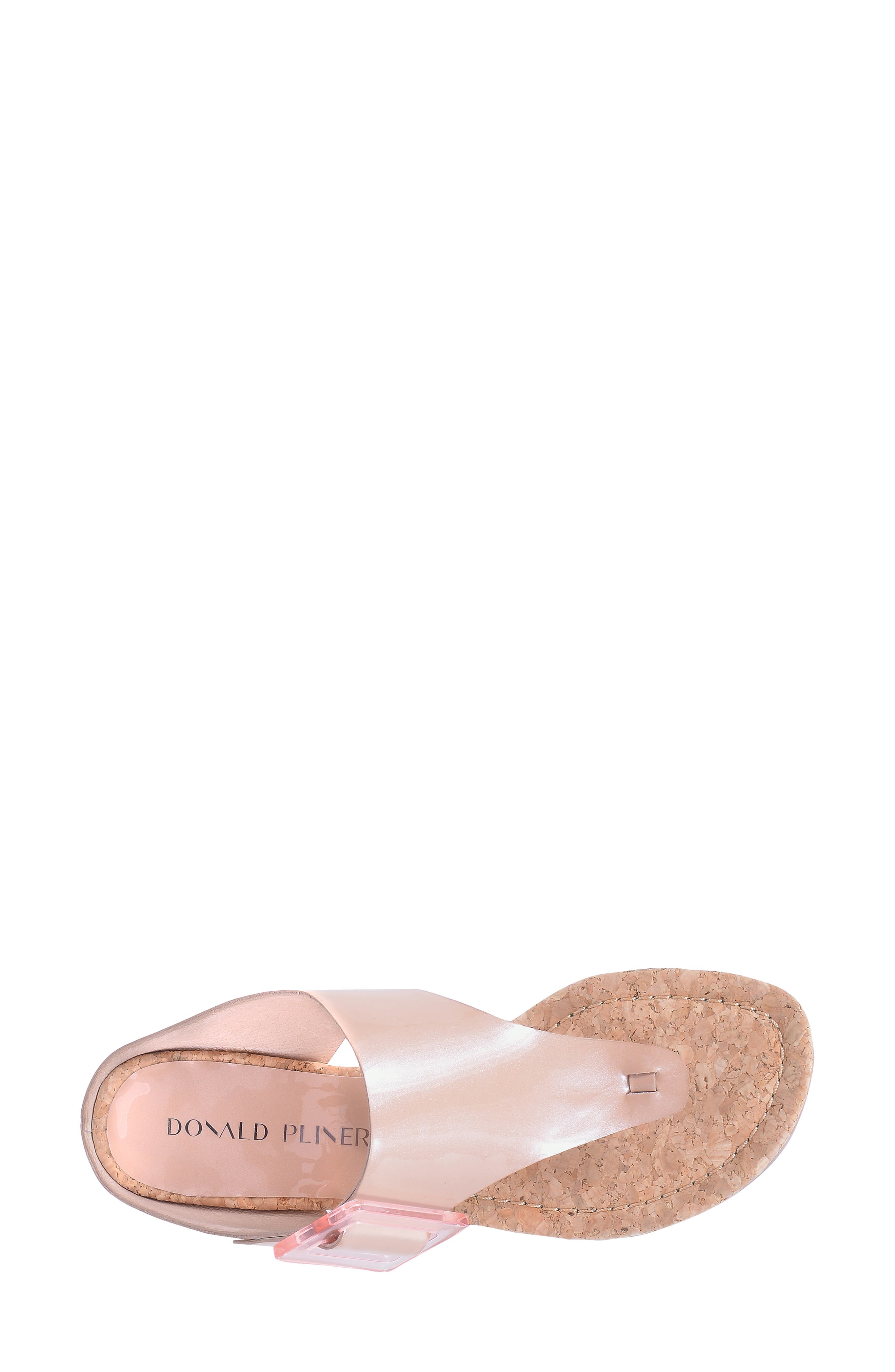 Oltina Slide Sandal, Alternate, color, ROSE FAUX PATENT LEATHER