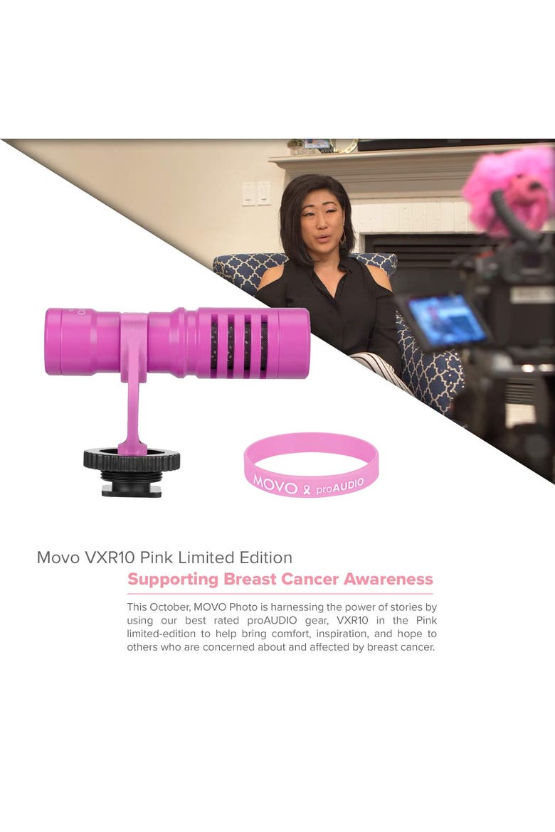 VXR10 Universal Video Microphone for DSLR Cameras and Camcorders, Alternate, color, Black