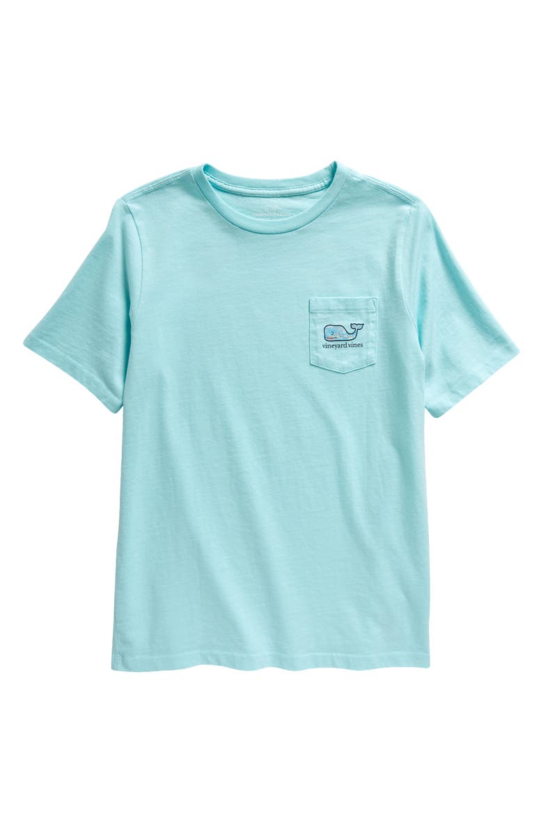 vineyard vines Kids' Palms & Sails Whale Pocket Graphic T-Shirt, Main, color,