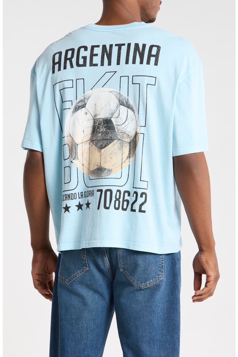 Goodie Argetina Futbol Tee, Alternate, color, BLUE