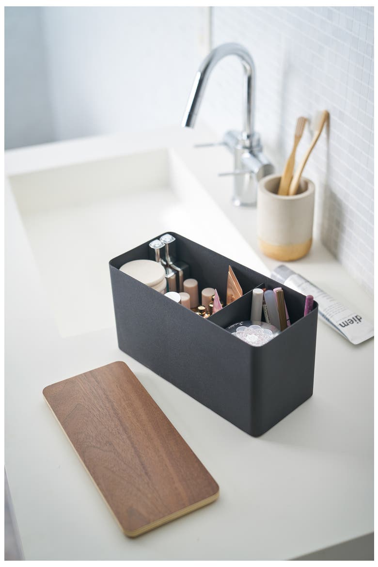 Countertop Organizer, Alternate, color, BLACK