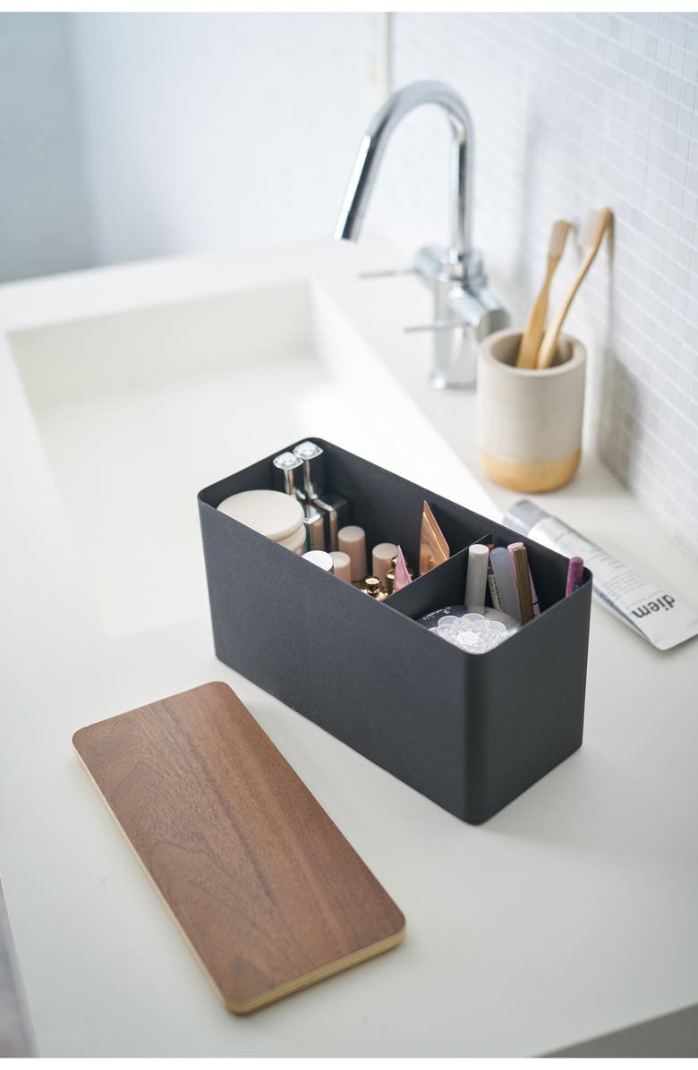 Yamazaki Countertop Organizer, Alternate, color, Black