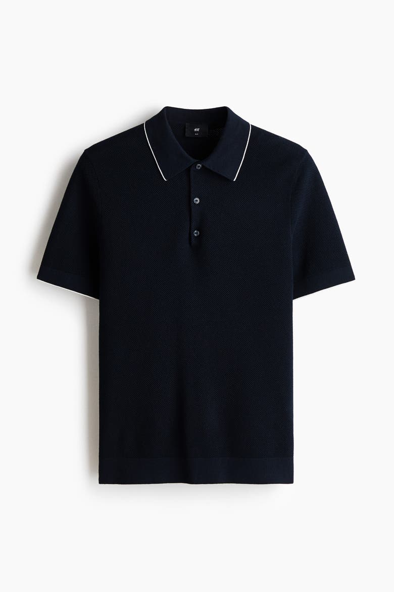 Slim Fit Polo Shirt, Alternate, color, Dark blue