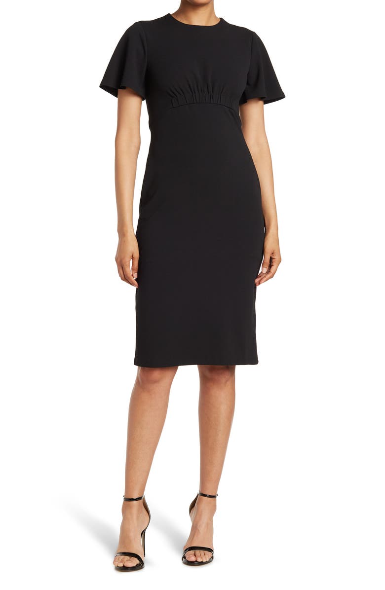 Donna Morgan Empire Waist Sheath Dress, Main, color,