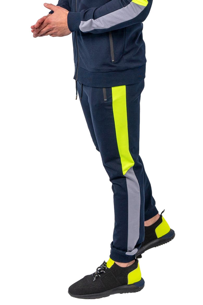Level Blue Stretch Cotton Joggers, Alternate, color, BLUE