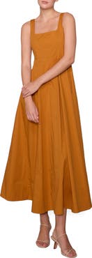 MELLODAY Poplin Maxi Dress