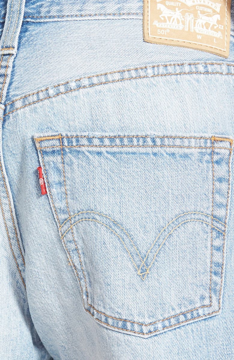 Levi's<sup>®</sup> '501<sup>®</sup>' Cutoff Denim Shorts, Alternate, color,