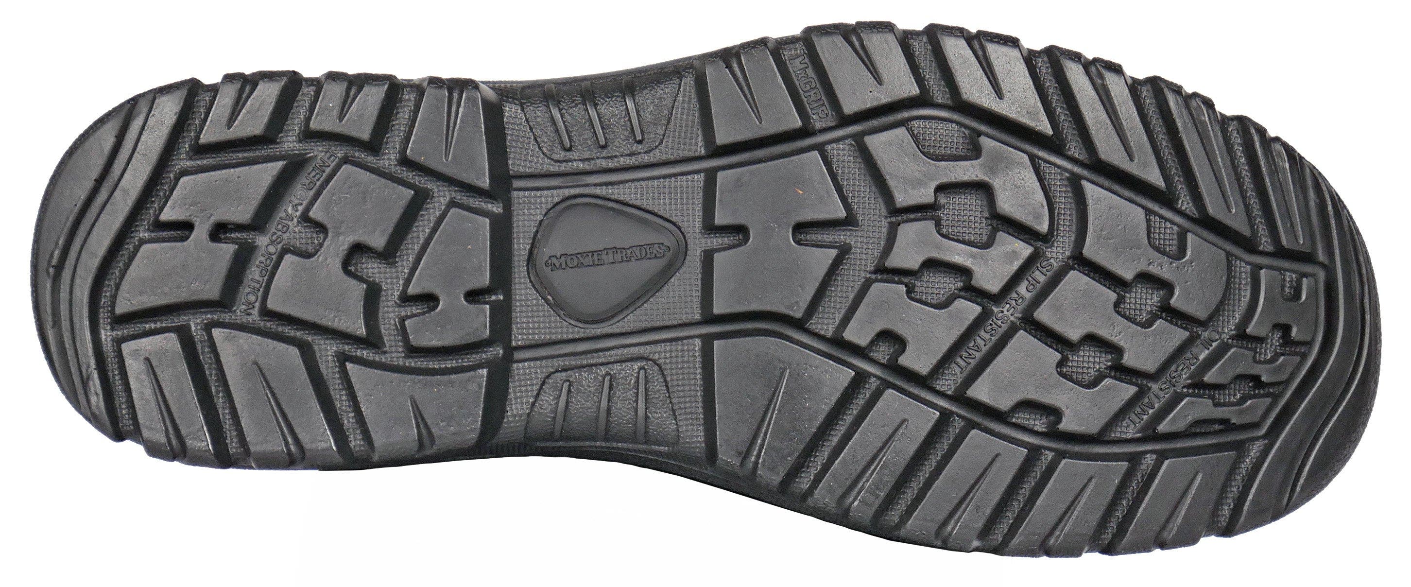 Moxie Trades Moxie Angelina Womens Composite Toe Work Boot, Alternate, color, Black