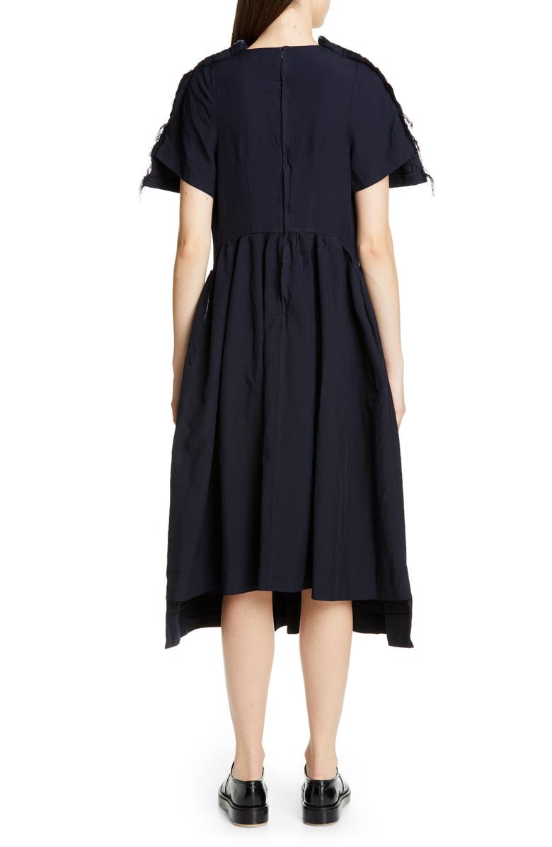 Comme des Garçons Peter Pan Collar Dress, Alternate, color,