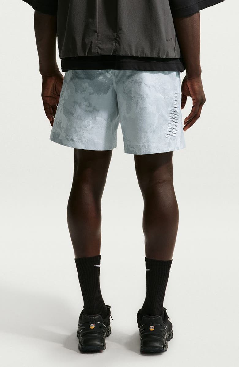 Nike Dri-FIT Woven Drawstring Shorts, Alternate, color, Pure Platinum/ Black