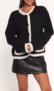 Petal & Pup Orabelle Contrast Cardigan
