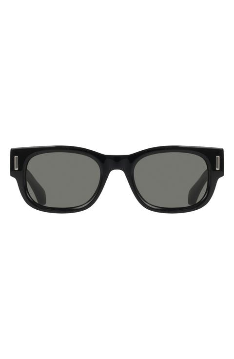 51mm Modified Rectangular Sunglasses