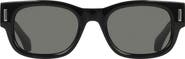 FERRAGAMO 51mm Modified Rectangular Sunglasses