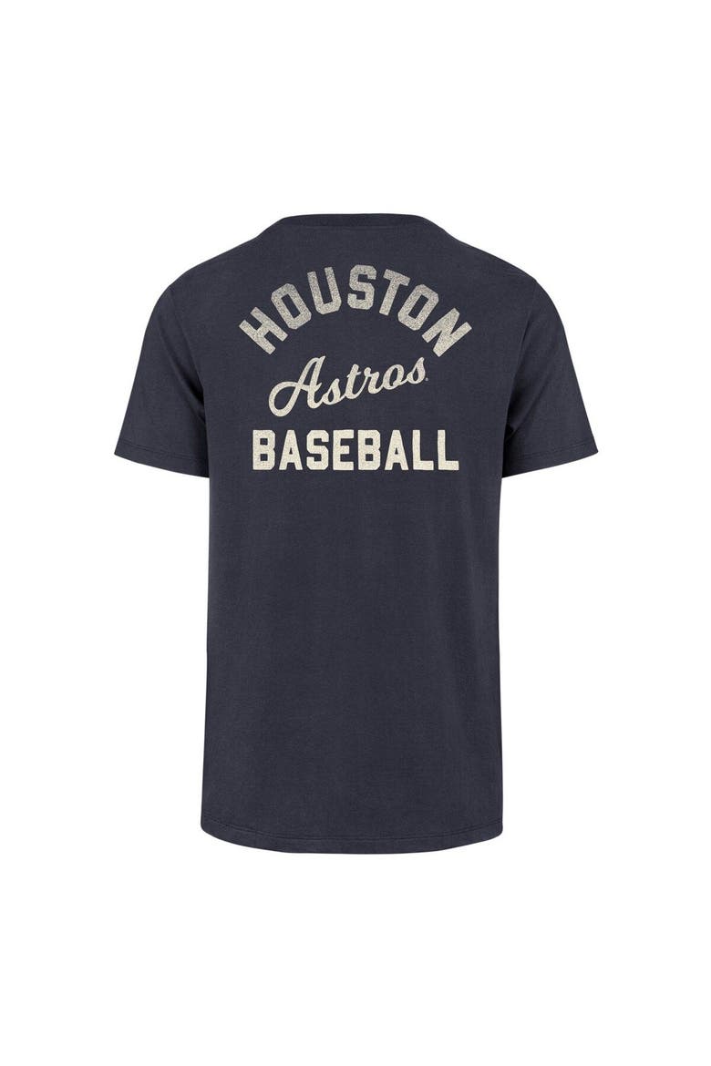 Men's '47  Navy Houston Astros Turn Back Franklin T-Shirt, Alternate, color, Navy
