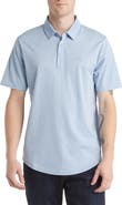 TravisMathew A Class Stripe Pima Cotton Blend Polo