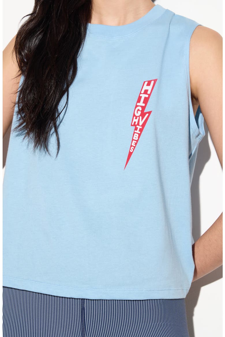 High Light Vibe Muscle Tank, Alternate, color, BLUE MIST