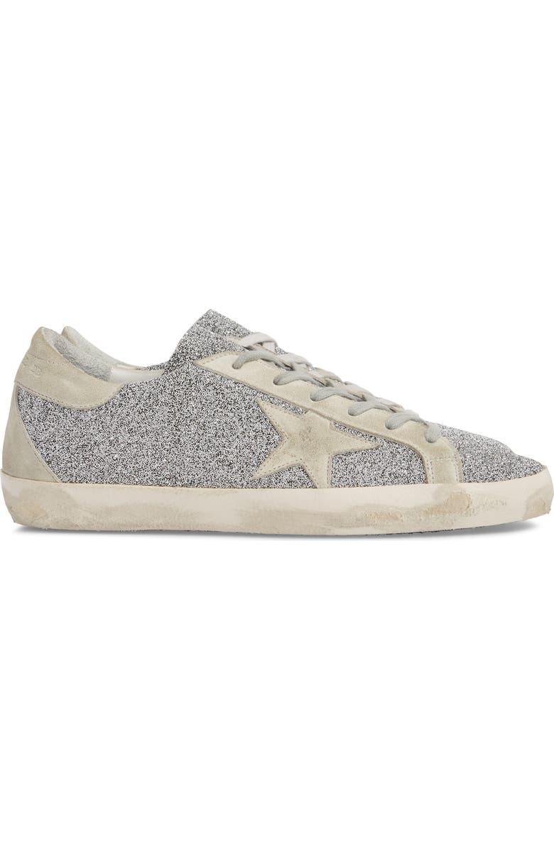 Golden Goose Superstar Crystal Embellished Sneaker, Alternate, color,