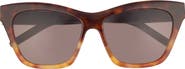 Saint Laurent 56mm Cat Eye Sunglasses