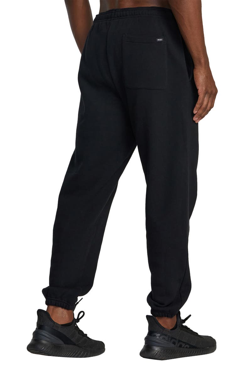 VA Essential Sweatpants, Alternate, color, BLACK