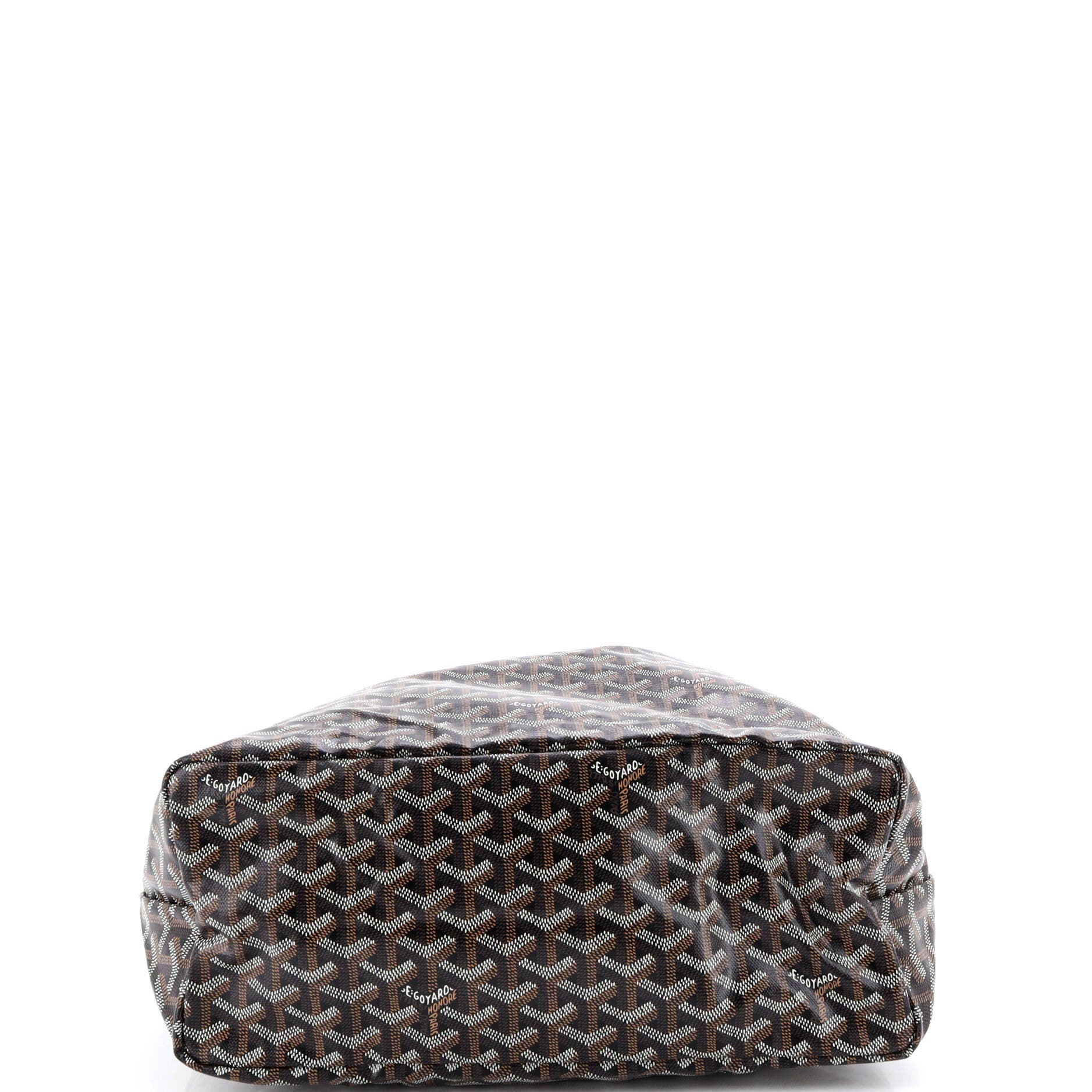 Pre-Owned Goyard Saint Louis Tote Coated Canvas PM, Alternate, color, Black